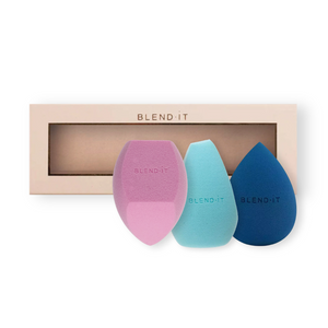 BLEND IT Sponge Zestaw gąbek do makijażu Blue Marble Set