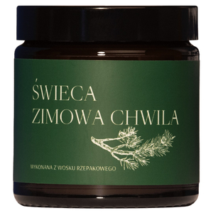 Mglife Świeca rzepakowa Zimowa Chwila 120ml