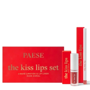 Paese The Kiss Lips Zestaw pomadka i konturówka 02 Nude Coral