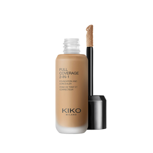 KIKO Milano Full Coverage 2-In-1 Foundation & Concealer mocno kryjący podkład i korektor 2 w 1 NG100 Neutral Gold 100 25ml