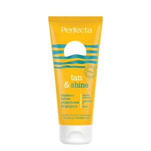 Perfecta Tan & Shine olejkowy balsam stopniowo brązujący do ciała 200ml