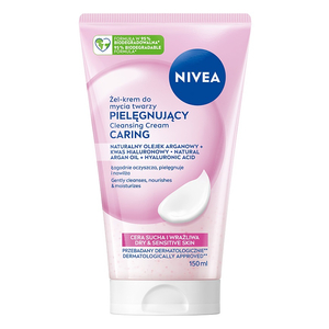 Nivea Pielęgnujący żel-krem do mycia twarzy cera sucha i wrażliwa 150ml