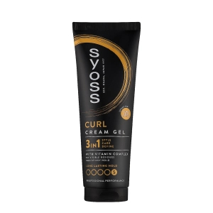 Syoss Curl Control kremowy żel do stylizacji włosów kręconych 250ml