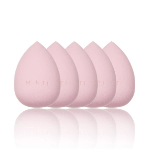 MINTI Collection Super Soft Sponge Set Zestaw gąbek do makijażu Light Pink 5 sztuk