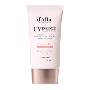 d'Alba Waterfull Tone-Up Sun Cream SPF50+ PA++++ - Tonujący Krem do Twarzy z Filtrem 50ml