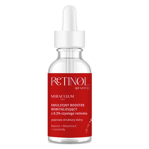 Miraculum Age Synergy Retinol emulsyjny booster rewitalizujący z 0.2% czystego retinolu 30ml