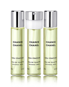Chanel Chance Eau Fraiche woda toaletowa spray wkład 3x20ml