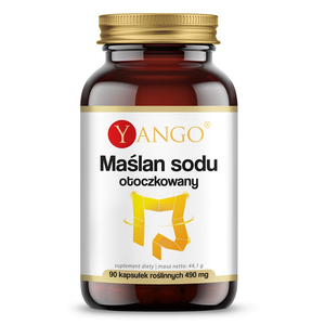Yango Maślan sodu otoczkowany suplement diety 90 kapsułek