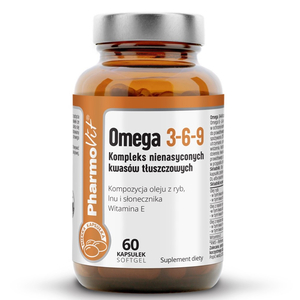Pharmovit Omega 3-6-9 suplement diety 60 kapsułek