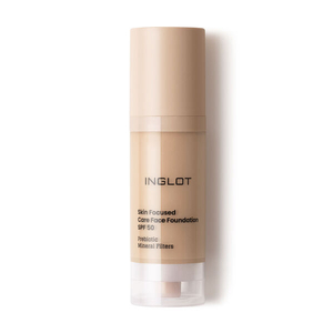 Inglot Pielęgnacyjny podkład do twarzy skin focused spf 50+ 304 classic beige 30ml