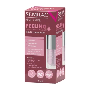 Semilac Peeling do skórek i paznokci Aloe & Cherry Blossom 7 ml