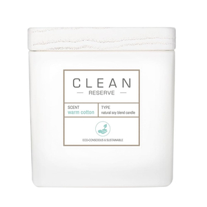 Clean Reserve Warm Cotton sojowa świeca zapachowa 227g