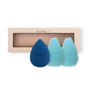 BLEND IT Sponge Zestaw gąbek do makijażu Blue Marble Set