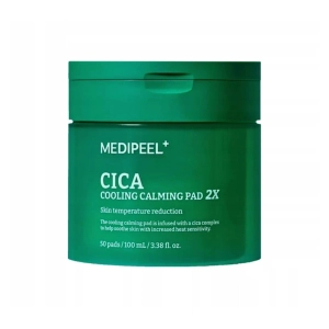 Medi-Peel Cica Cooling Calming Pad - chłodząco-łagodzące płatki do twarzy 50szt.