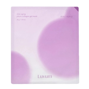 Luvum Slow Aging Phyto Collagen Gel Mask - Hydrożelowa maska z roślinnym fitokolagenem i peptydami