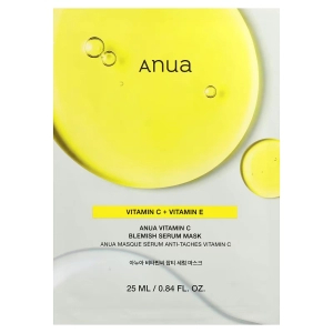 Anua Green Lemon Vita C Belmish Serum Mask - Rozświetlająca Maska w Płachcie do Twarzy 1 szt.