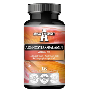 Apollo's Hegemony Adenosylcobalamin suplement diety 120 tabletek