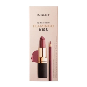 Inglot Zestaw do makijażu ust flamingo kiss