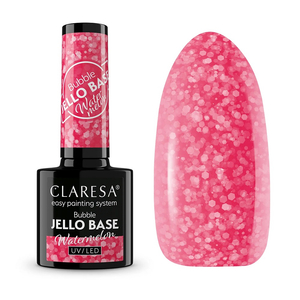 Claresa Bubble Jello Base baza hybrydowa Watermelon 5g