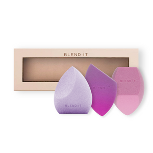 BLEND IT Sponge Zestaw gąbek do makijażu Blue Marble Set