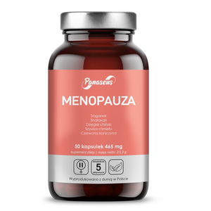 Panaseus Menopauza suplement diety 50 kapsułek