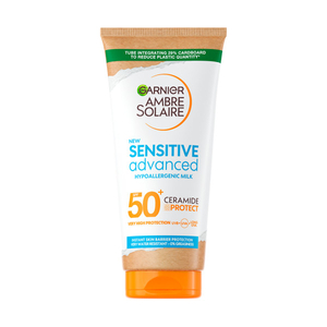 Garnier Ambre Solaire Sensitive Advanced hipoalergiczne mleczko ochronne do ciała SPF50+ 175ml