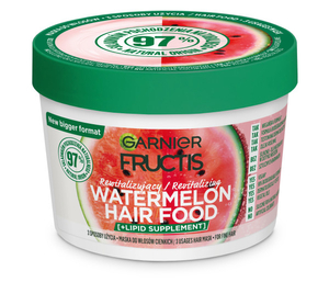 Garnier Fructis Watermelon Hair Food rewitalizująca maska do włosów cienkich 400ml