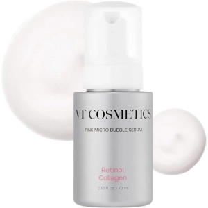 VT Cosmetics Pink Micro Bubble Serum Retinol Collagen - mikrobąbelkowe serum z retinolem i kolagenem 70ml