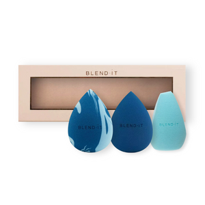 BLEND IT Sponge Zestaw gąbek do makijażu Blue Set