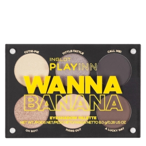 Inglot Paleta cieni do powiek playinn wanna banana