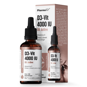 Pharmovit D3-Vit 4000 IU Oil Active suplement diety w kroplach 30ml