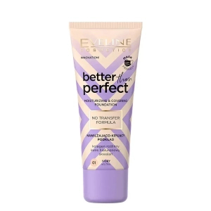 Eveline Cosmetics BETTER THAN PERFECT Nawilżająco-kryjący podkład 01