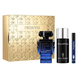 Paco Rabanne Phantom Intense zestaw woda perfumowana spray 100ml + dezodorant spray 150ml + woda perfumowana spray 10ml