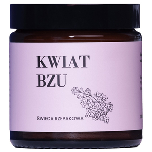 Mglife Świeca rzepakowa Kwiat Bzu 120ml