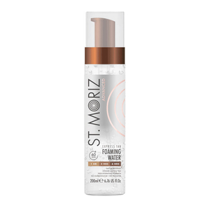 St. Moriz Advanced Express Tan Foaming Water - Błyskawiczna bezbarwna pianka samoopalająca do ciała i twarzy 200ml