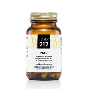 LABS212 NAC N-Acetylo-L-Cysteina 300 mg suplement diety 60 kapsułek