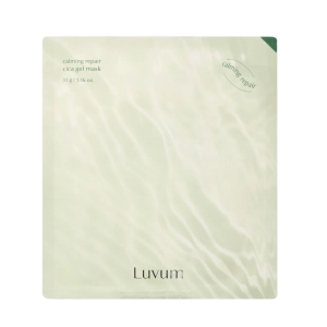 Luvum Calming Repair Cica Gel Mask - Hydrożelowa maseczka w płachcie z ekstraktem z młodej wąkroty azjatyckiej