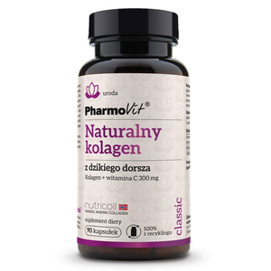 Pharmovit Naturalny kolagen z dzikiego dorsza suplement diety 90 kapsułek