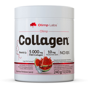 Olimp Labs Olimp Collagen kolagen suplement diety smak arbuzowy 240g