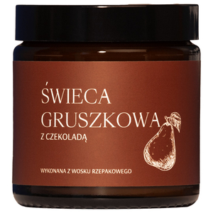 Mglife Świeca gruszkowa z czekoladą 120ml