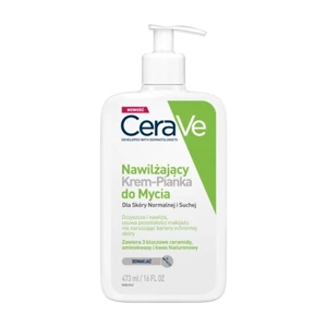 CeraVe Nawilżający Krem-Pianka do mycia dla skóry normalnej i suchej 473ml