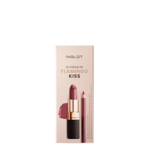 Inglot Zestaw do makijażu ust flamingo kiss 