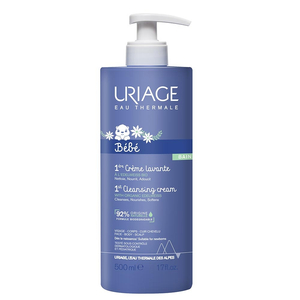 URIAGE Bebe 1st Cleansing Cream pieniący się krem do kąpieli dla dzieci 500ml