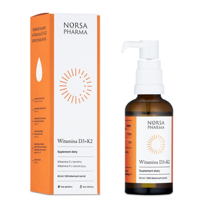 Norsa Pharma Witamina D3+K2 suplement diety w kroplach 50ml