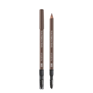 Pupa Milano True Eyebrow Pencil Total Fill Eyebrow Pencil Long-Lasting - Waterproof - Wodoodporna i długotrwała kredka do pełnego wypełnienia brwi Brown 1,08 g