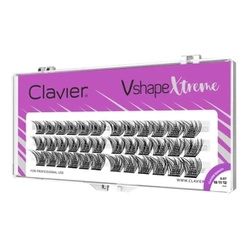 Clavier Kępki rzęs V Shape Xtreme MIX 10-11-12