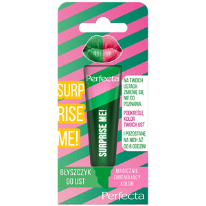 Perfecta Surprise Me! błyszczyk do ust magicznie zmieniający kolor Green 10g