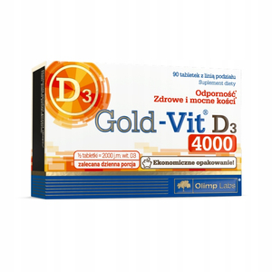 Olimp Labs Gold-Vit D3 4000 suplement diety 90 tabletek