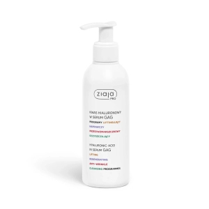 Ziaja PRO Programy liftingujący naprawczy przeciwzmarszczkowy oczyszczający Serum z kwasem hialuronowym GAG 200 ml