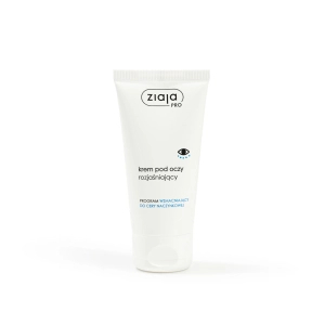Ziaja PRO Program wzmacniający cera naczynkowa Krem pod oczy rozjaśniający niebieski 50 ml